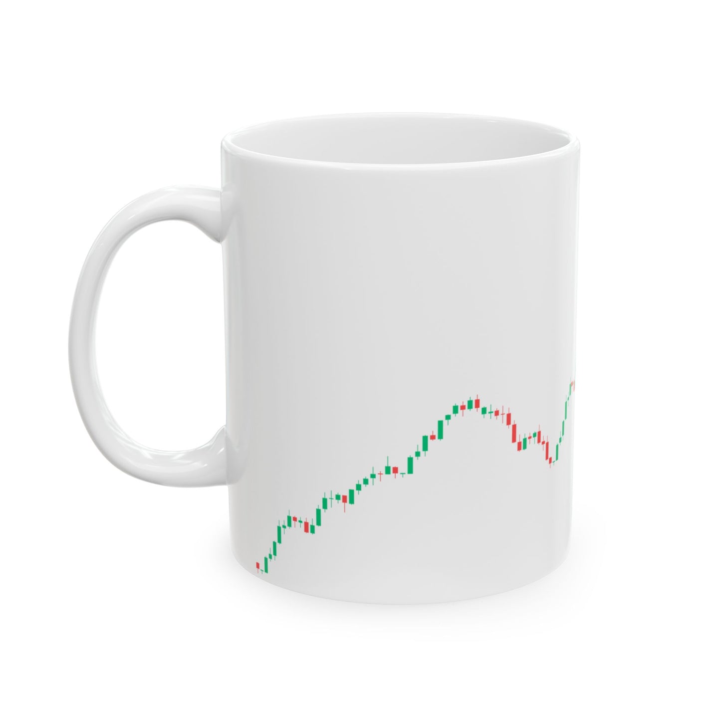 Candle Line Wrap – Minimalist Trader Chart Coffee Mug (11oz, 15oz)