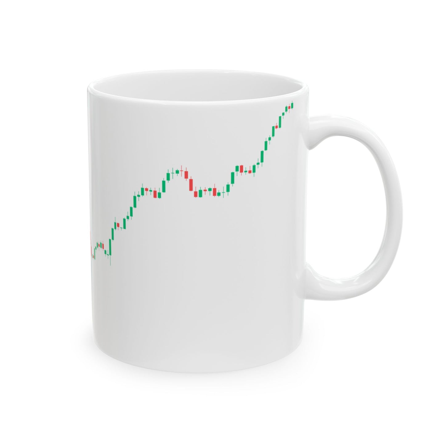 Candle Line Wrap – Minimalist Trader Chart Coffee Mug (11oz, 15oz)