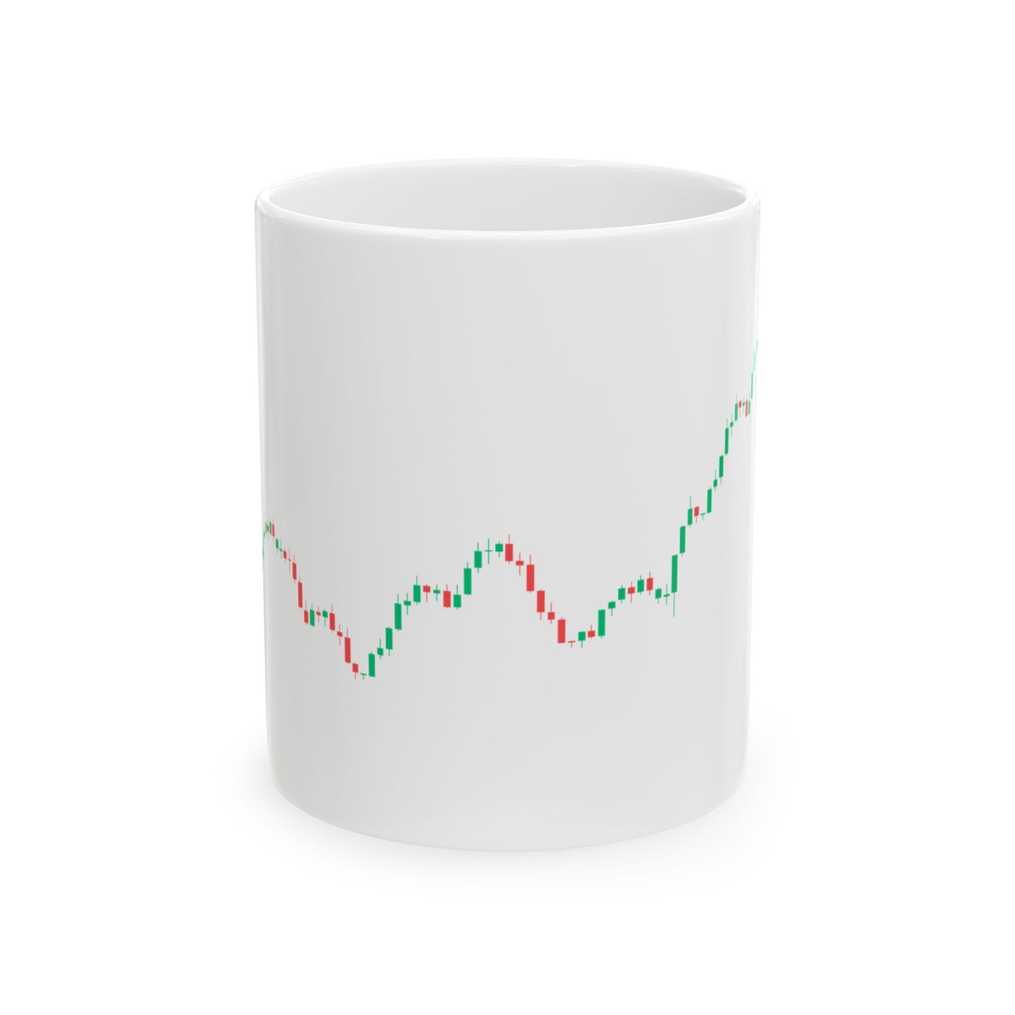 Candle Line Wrap – Minimalist Trader Chart Coffee Mug (11oz, 15oz)