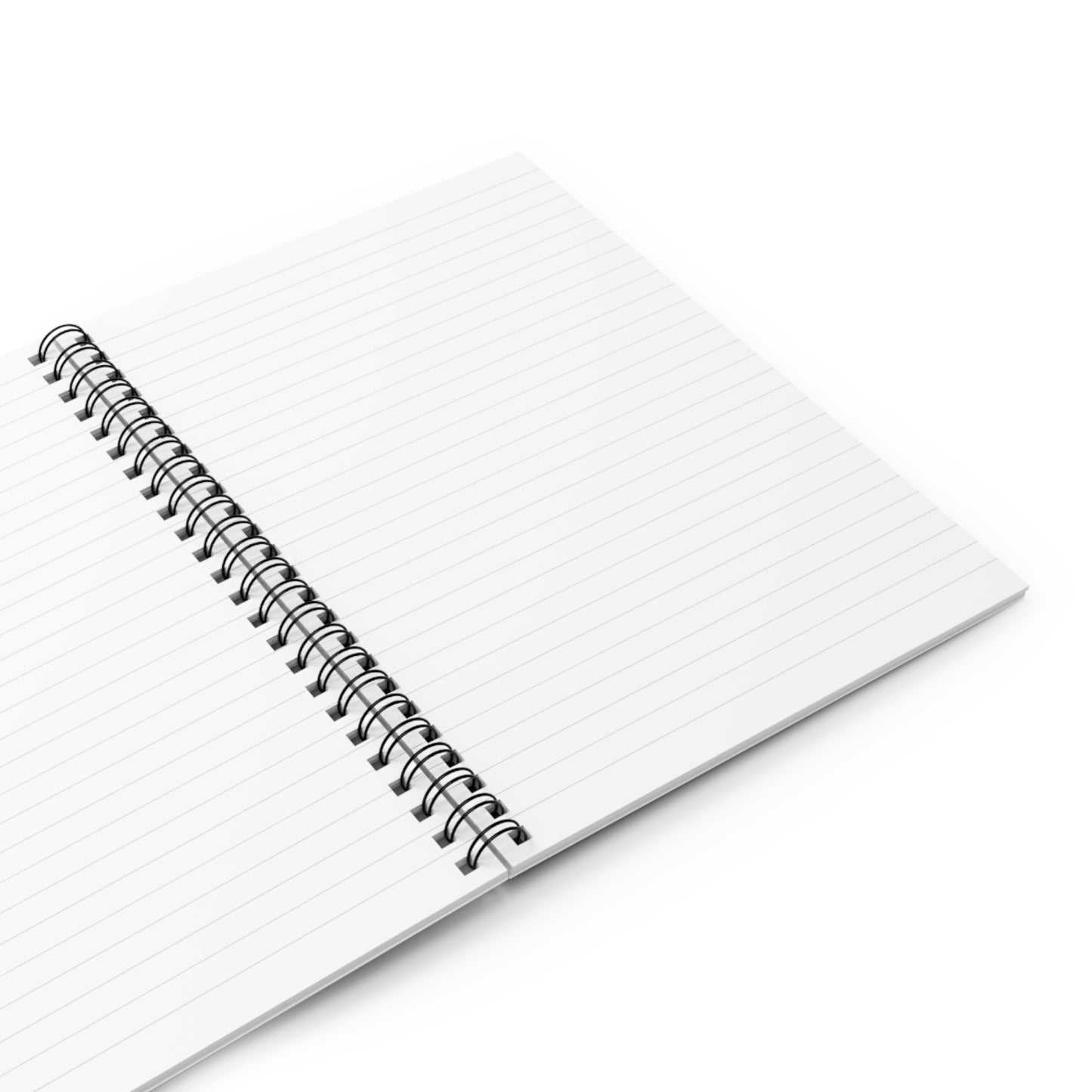 Daily Trading Notes – Black Minimalist Spiral Notebook (Ruled Line)